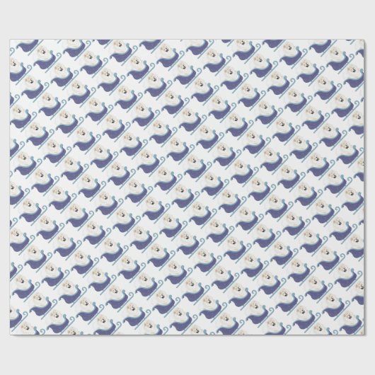 ÜBER DEM FLUSSBAUERLAUF GESCHENKPAPIER (Flach)