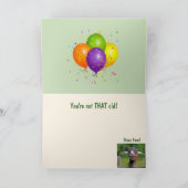 Über dem Geburtstag der obersten Ziege Karte (Innenseite)