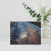 Über dem Golf von Aden und Somalia Postkarte (Stehend Vorderseite)