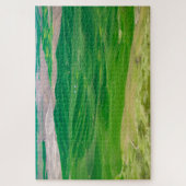 Über dem grünen Palouse von Steptoe Butte Hard Puzzle (Vertikal)