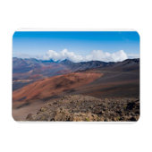 über dem Haleakala Krater auf einem Sandstreifen Magnet (Horizontal)
