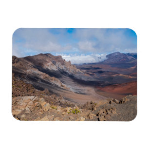 über dem Haleakala-Krater vom Rand aus Magnet