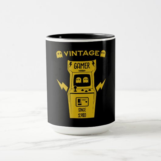 Über dem Hill Gamers Geburtstag Tasse (Zentrum)