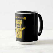Über dem Hill Gamers Geburtstag Tasse (VorderseiteRechts)
