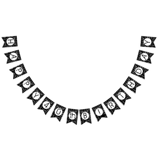 Über dem Hill Geburt Custom Age Wimpelkette (Alle)