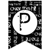 Über dem Hill Geburt Custom Age Wimpelkette (Dritte Fahne)