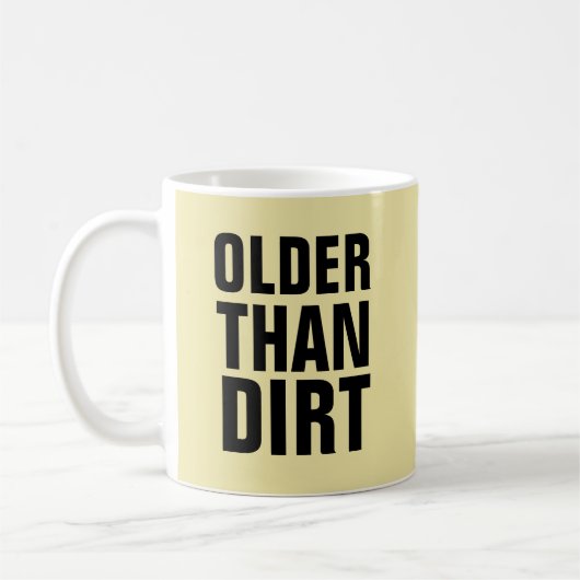 ÜBER DEM HILL Geburtstagskaffee-Mugs Kaffeetasse (Links)