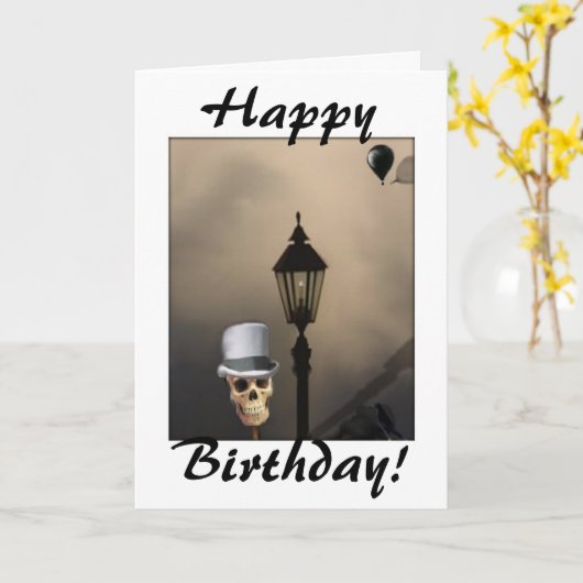 'Über dem Hill Karte (Gelbe Blume)