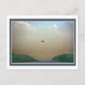 Über dem Hudson Postkarte (Vorderseite)