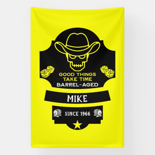 Über dem Hügel Alt werden Banner (Vertikal)