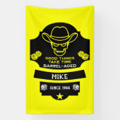 Über dem Hügel Alt werden Banner (Vertikal)