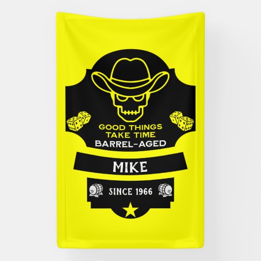 Über dem Hügel Alt werden Banner (Vertikal)