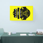 Über dem Hügel Alt werden Banner (Messe)