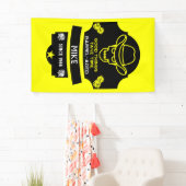 Über dem Hügel Alt werden Banner (Insitu)