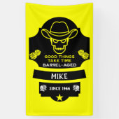 Über dem Hügel Alt werden Banner (Vertikal)