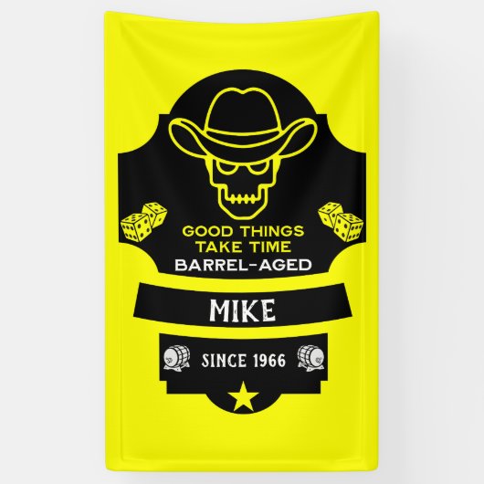 Über dem Hügel Alt werden Banner (Vertikal)