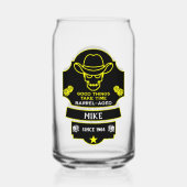 Über dem Hügel Alt werden Dosenglas (Vorderseite)