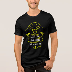 Über dem Hügel Alt werden Tri-Blend Shirt