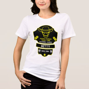 Über dem Hügel Alt werden Tri-Blend Shirt