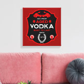 Über dem Hügel bei Vodka Drinker Leinwanddruck (Insitu (Wohnzimmer))