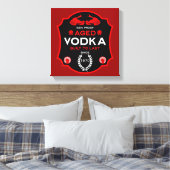 Über dem Hügel bei Vodka Drinker Leinwanddruck (Insitu (Schlafzimmer))