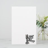 Über dem Hügel Briefpapier (Stehend Vorderseite)