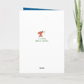 Über dem Hügel, Fun Old Age Birthday Karte (Rückseite)