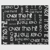 Über dem Hügel Geschenkpapier (Flach)