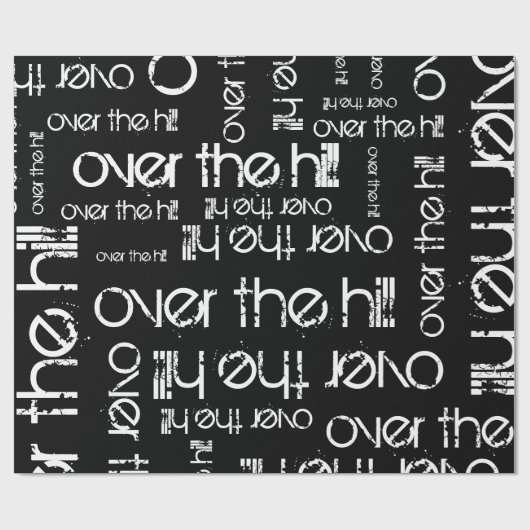 Über dem Hügel Geschenkpapier (Flach)