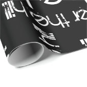 Über dem Hügel Geschenkpapier (Rolleneckpunkt)