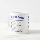 Über dem Hügel Kaffeetasse (Vorderseite Links)