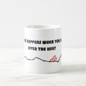 Über dem Hügel Kaffeetasse (Mittel)