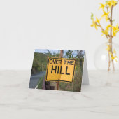 Über dem Hügel Karte (Gelbe Blume)