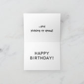 Über dem Hügel Karte (Innenseite)