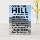 Über dem Hügel Karte (Gelbe Blume)