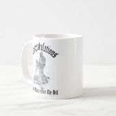 Über dem Hügel Tasse (Vorderseite Links)