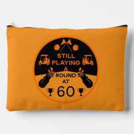 Über dem Hügel zum Geburtstag Golfer Zubehörtasche