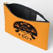 Über dem Hügel zum Geburtstag Golfer Zubehörtasche (Offen)