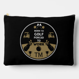 Über dem Hügel zum Geburtstag Golfer Zubehörtasche