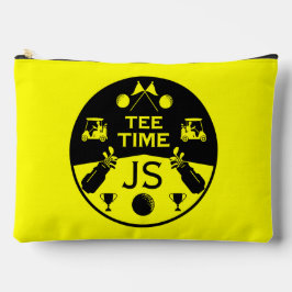 Über dem Hügel zum Geburtstag Golfer Zubehörtasche