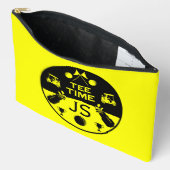 Über dem Hügel zum Geburtstag Golfer Zubehörtasche (Offen)