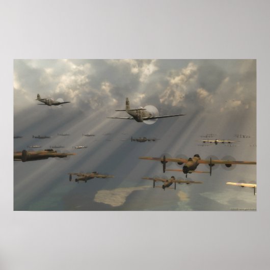 Über dem Kanal Poster (Vorne)