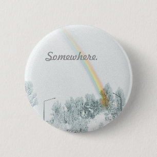 Über dem Knopf des Regenbogen-1 Button