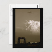 Über dem Lake Superior Postkarte (Vorne/Hinten)