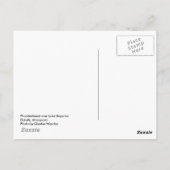 Über dem Lake Superior Postkarte (Rückseite)