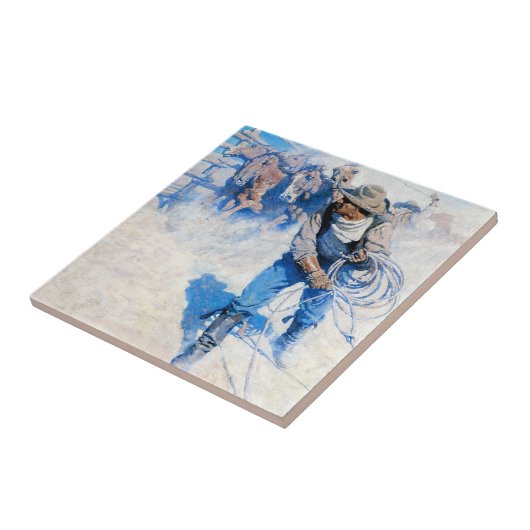 Über dem Meer der Runde Fliese (Seite)