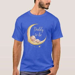 Über dem Mond Baby Celestial-Themed Baby Dusche T-Shirt