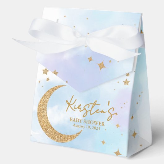 Über dem Mond Baby Duwer Fevor Box Geschenkschachtel (Vorderseite)