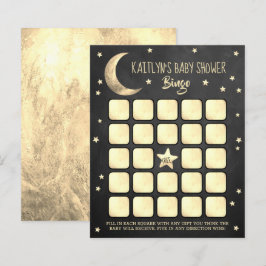 Über dem Mond | Baby Shower Bingo