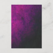 Über dem Mond Baby Shower Registry Begleitkarte (Rückseite)